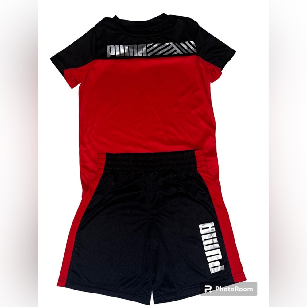 Little Boys Puma Outfit Set